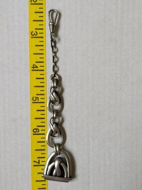 Antique LN German 835 Silver Watch Fob